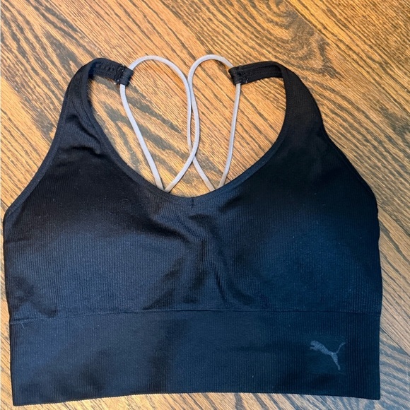Puma Other - Puma Women's Black Strappy Sports Bra